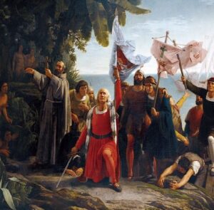 Llegada del Colón a América